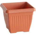 PROSPERPLAST Květináč DKWT 24 x 24, výška 20.5 cm, terakota