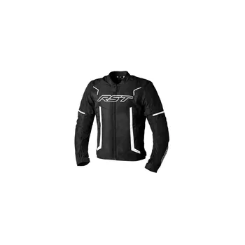 Sportovní oblečení RST 103148 Pilot Evo CE Mens Textile Jacket, krátká bunda černo-bílá