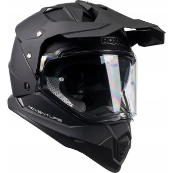 Helma na motorku Motocyklová přilba cestovní ROXAR ADV Z-Line černá matná M