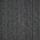 Kobercový čtverec Coral Lines 60345-50 šedo-černý 50 x 50 cm, chodba / předsíň, Tapibel - 1 rok na vrácení + DOPRAVA ZDARMA k Vám i zpět