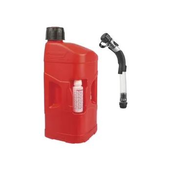 Kanystr Kanystr na benzín Polisport 10l / 20l Red Fuel Can & Fill Hose, Objem kanystru 10L