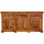 Indický nábytek - Komoda Jali 180x90x45 z indického masivu palisandr Natural 154846257