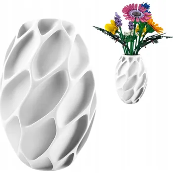 Váza Váza 3D Forge plast 13 x 18 cm