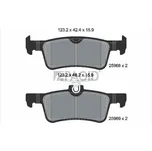 Sada brzdových destiček, kotoučová brzda PAGID T2392N