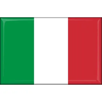 Dekorativní magnet Magnetka vlajka Itálie