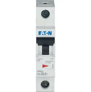 Jistič Jistič Eaton 230 V IP20 0,5 A