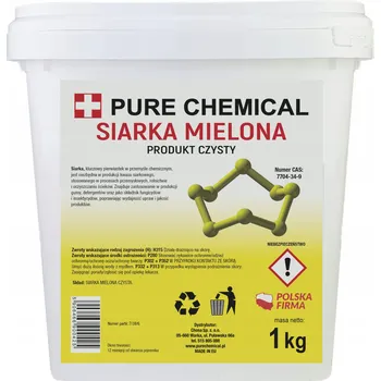Hnojivo Sírové hnojivo, síran Pure Chemical prášek 1 kg