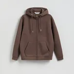 Reserved - Mikina s kapucí - béžová - 535EF-08X - 535EF-08X-S