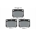 Sada brzdových destiček, kotoučová brzda PAGID T1254N