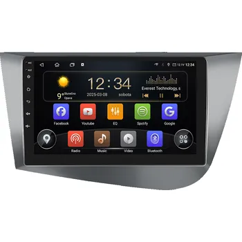 Autorádio T75-UN08M/A7213 Isudar 2DIN autorádio T75-IEV114 Android, Seat Leon II