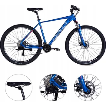 Horské kolo Horské kolo MTB Hurtex HUR-FR-29-261 R19N Zephyr 3.0, rám 19 palců, kolo 29", stříbrné