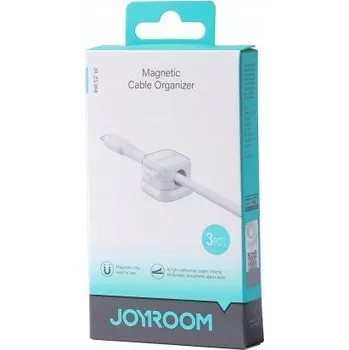IP kamera JOYROOM MAGNETICKÝ ORGANIZÉR KABELŮ, DRŽÁK NA STŮL, SADA 3 KUSŮ