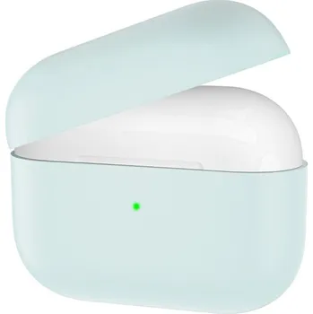 Pouzdro na mobilní telefon Silikonový obal pro AirPods 3 - mentolový