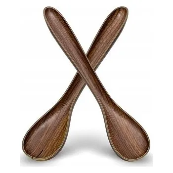 Příbor Salátový příbor vidlička lžíce na salát dřevěný