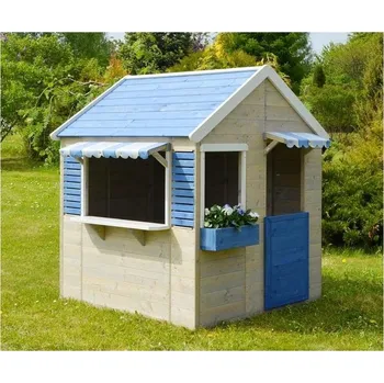 Dětský domeček Dřevěný domeček – Wendi Toys Dolphin