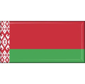 Dekorativní magnet Magnetka vlajka Bělorusko