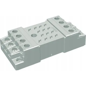 Elektrická zásuvka ZÁSUVKA PRO ŠROUBOVÉ PŘIPOJENÍ, UPEVNĚNÍ K PODLOŽCE 1 Ks. RELPOL