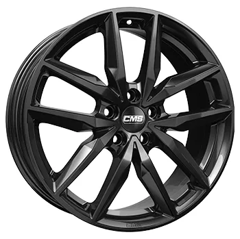 Alu kolo Alu kola CMS C28, 18x7.5 5x108 ET48, černá lesklá