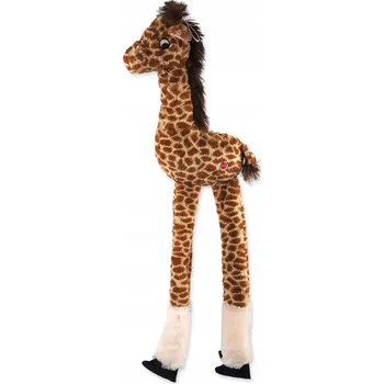 Hračka pro psa Hračka pro psy Dog Fantasy plyšová šustící pískací žirafa 87 cm