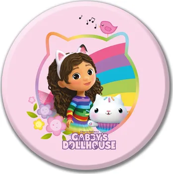 Polštář POLŠTÁŘ TVAROVAČKA 40x40CM GÁBININ KOUZELNÝ DOMEK PŘÍTULKA PRO DÍTĚ WELWET