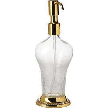 Dávkovač mýdla Dávkovač mýdla Mimoza volně stojící s potahem 24k zlata