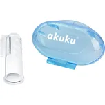 Akuku První zubní kartáček na prst s…