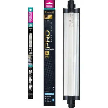 Teraristika LUMENIZE Arcadia UVB Kit ShadeDweller Lampa 8W 7% UVB