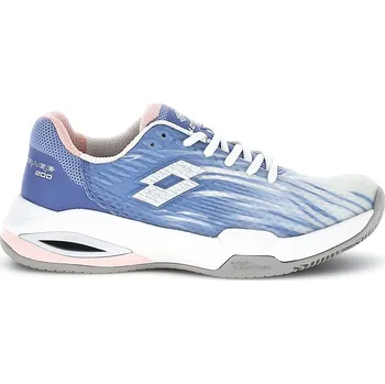 Dámská tenisová obuv Dámská tenisová obuv Lotto Mirage 200 II PRT Clay W Serenity Blue/All White EUR 38,5