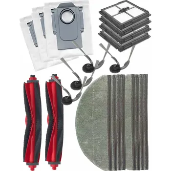 Sada příslušenství pro robotický vysavač HEPA filtry, kartáče pro vysavač ROBOROCK Q10 X5 Plus sada mopů a sáčky 21ks