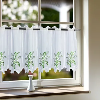 Dámské pantofle 3Pagen Záclonka Konvalinky 45 x 115 cm