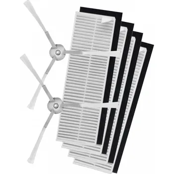 Sada příslušenství pro robotický vysavač HEPA filtry a kartáčky k vysavači TEFAL RG7987WH X-Plorer S95 sada 4+2ks