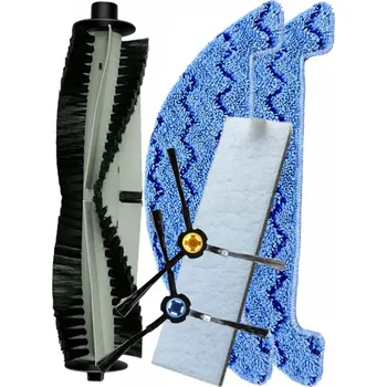 Sada příslušenství pro robotický vysavač Kartáče a HEPA filtr k vysavači ETA komp. s 4237 00270 sada a mopy 6ks