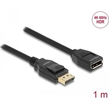 Video kabel Delock DisplayPort 1.2 prodlužovací kabel 4K 60 Hz 5 m 80004