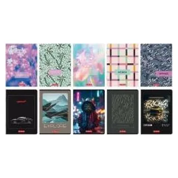 Set školních potřeb Zeszyt A5/96K kratka mix (5szt) HERLITZ