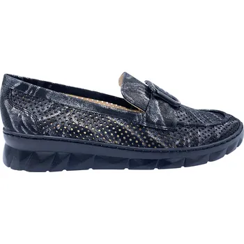 Dámské mokasíny Dámské kožené mokasíny Kira 3605 černé Velikost: 38 (EU)