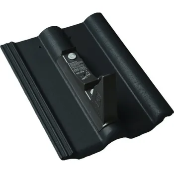 Střešní krytina Taška nosná stoupací plošiny BMI BRAMAC Classic protector plus – ebenově černá