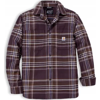 Pánská košile Carhartt pánská ležérní košile s kostkovaným vzorem, dlouhý rukáv, volný střih (relaxed), bavlna, velikost M