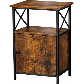 Noční stolek Noční stolek industriální loftový 34 x 40 x 65 cm
