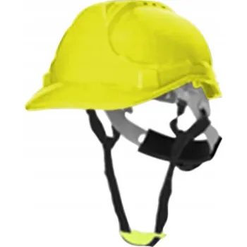 Pracovní přilba OCHRANNÁ PŘILBA PRACOVNÍ HELMA OCHRANA HLAVY BOZP ŽLUTÁ STAVEBNÍ GUNNAR