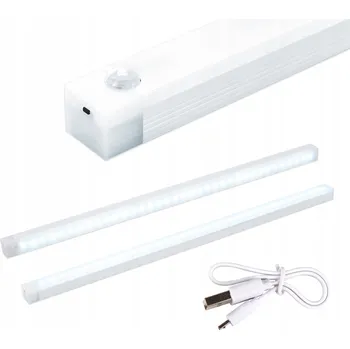 Stojací lampa LED lampa Aptel 50 cm s pohybovým senzorem a magnety, studená bílá