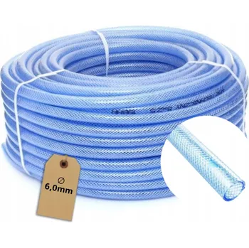 Příslušenství ke svářečce Hadice pro argon a CO2 PVC zesílená svařovací 6x2,5 1m MIG/MAG