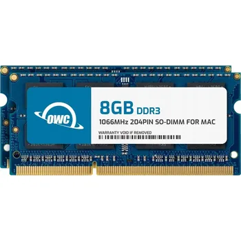 Operační paměť Paměť RAM DDR3 OWC OWC8566DDR3S16P 16 GB