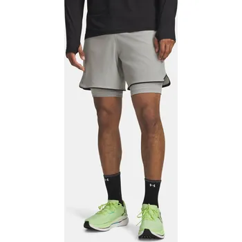 Pánské kraťasy Under Armour Pánské kraťasy UA Velociti Pro 2-in-1 S 6009512-069 Šedá LG