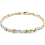 Náramek z Kombinovaného Zlata 7010311