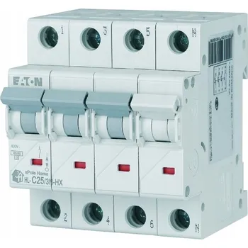 Jistič HN-C25/3N Jistič C25A 3P+N 6kA EATON