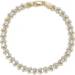 Zlatý Náramek z Kombinovaného Zlata 7010313