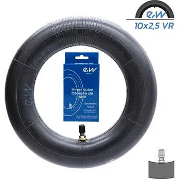Příslušenství pro elektrokoloběžku Duše 10x2,5 s rovným ventilem na koloběžku (Náhradní díly pro koloběžku)
