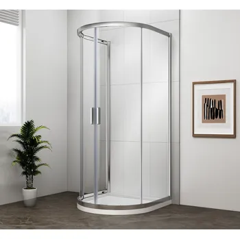 POLYSAN EASY půlkruhová sprchová zástěna 1000x1000mm (EL4715)