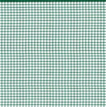 Pletivo TENAX Plastová síť na plot 4 x 4 mm QUADRA 05 - 0,5 x 5 m | cena za m²