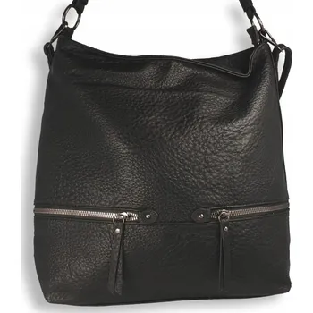 Kabelka Dámská kabelka vak přes rameno černá